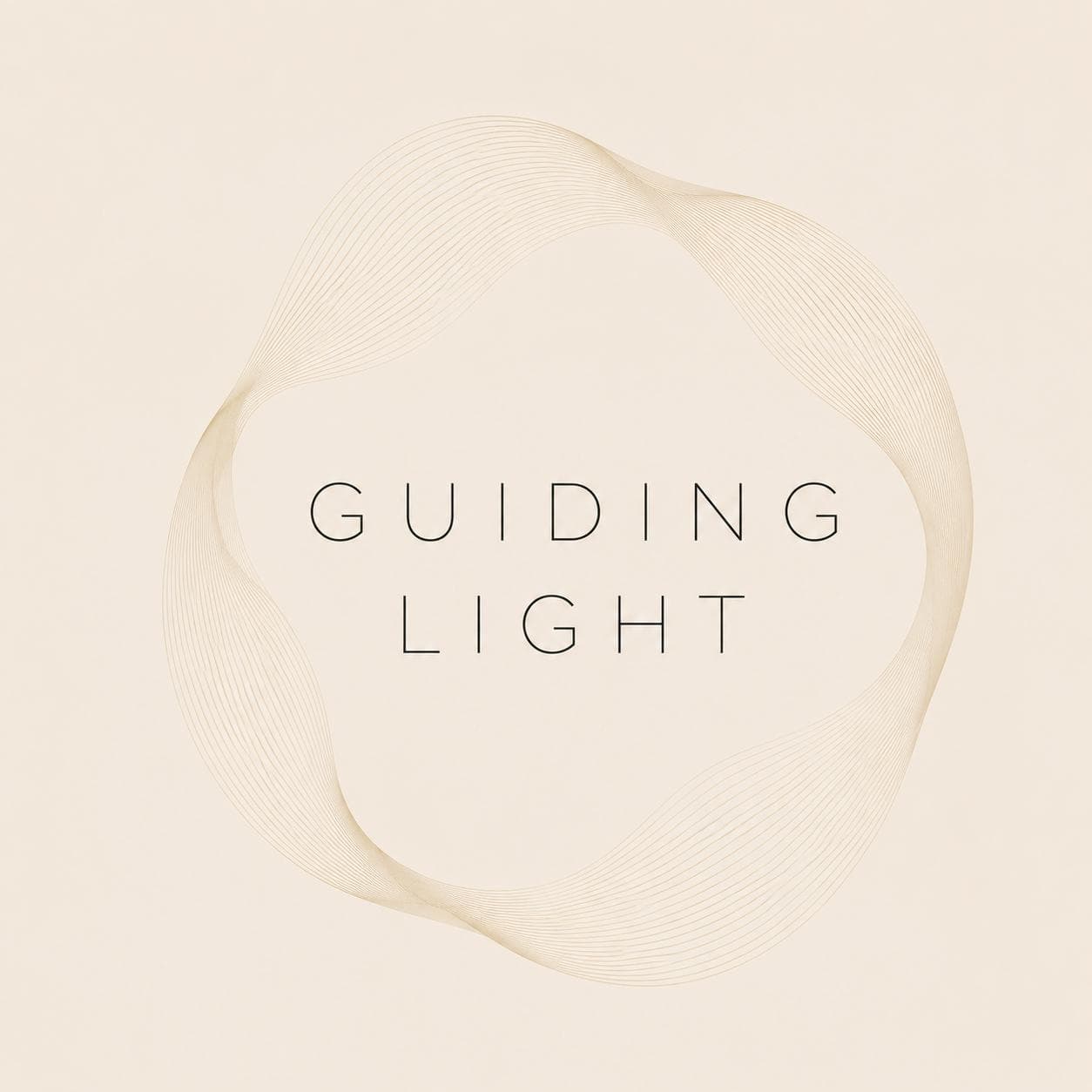 Guiding Light — marketype card