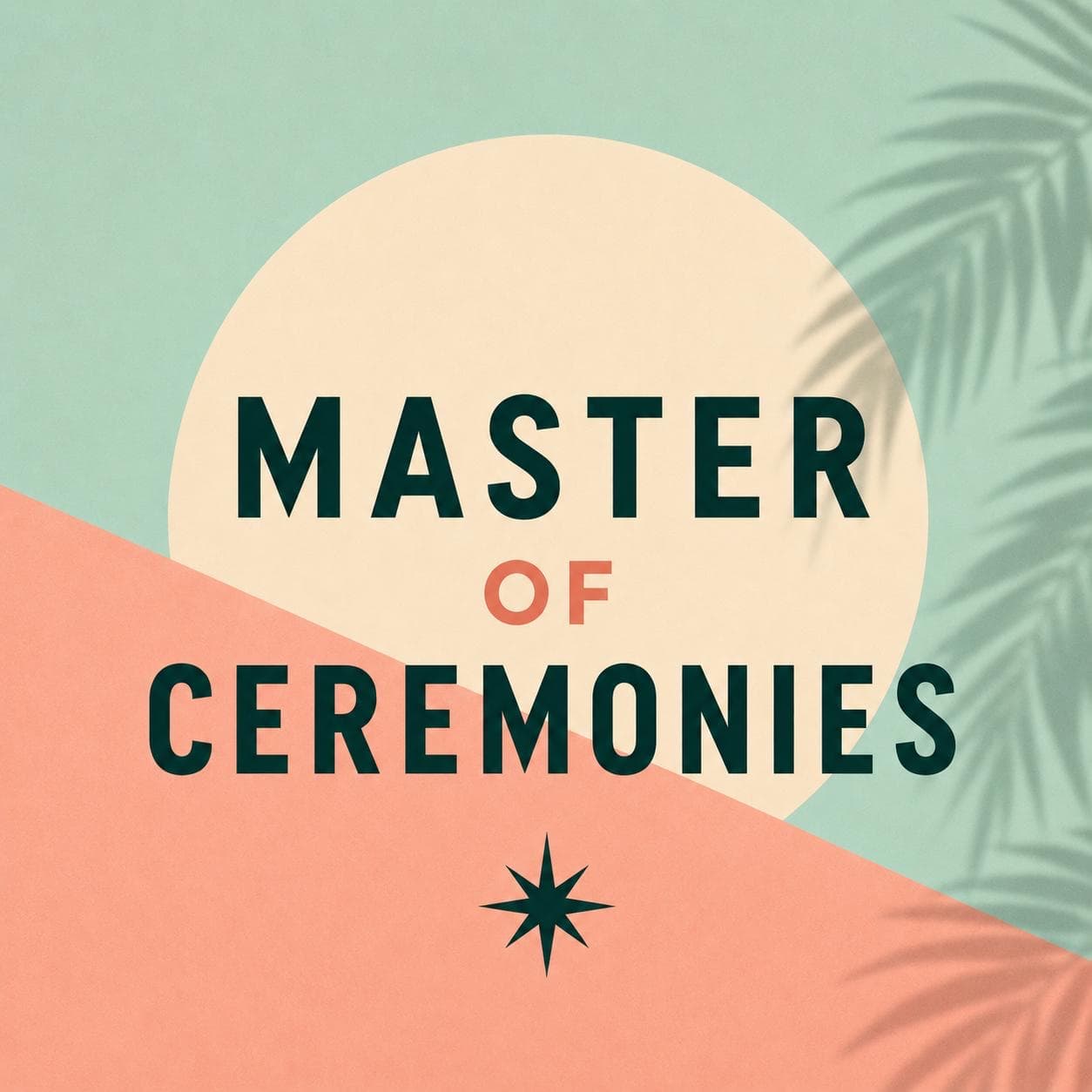 Master of Ceremonies — marketype card