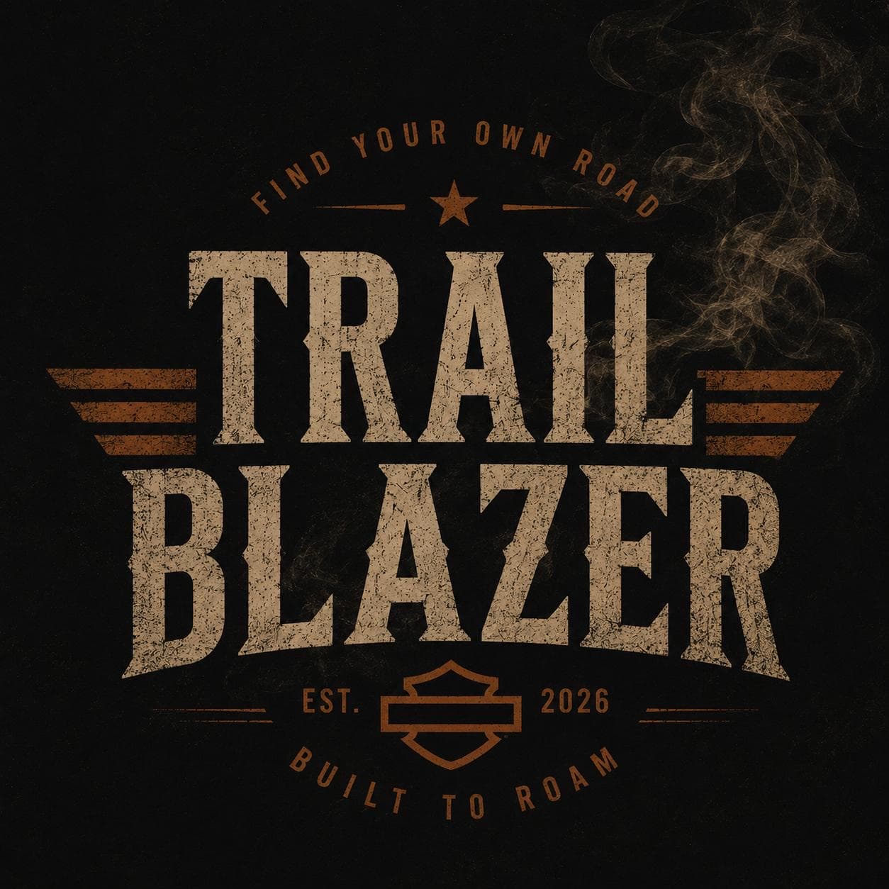 Trailblazer — marketype card